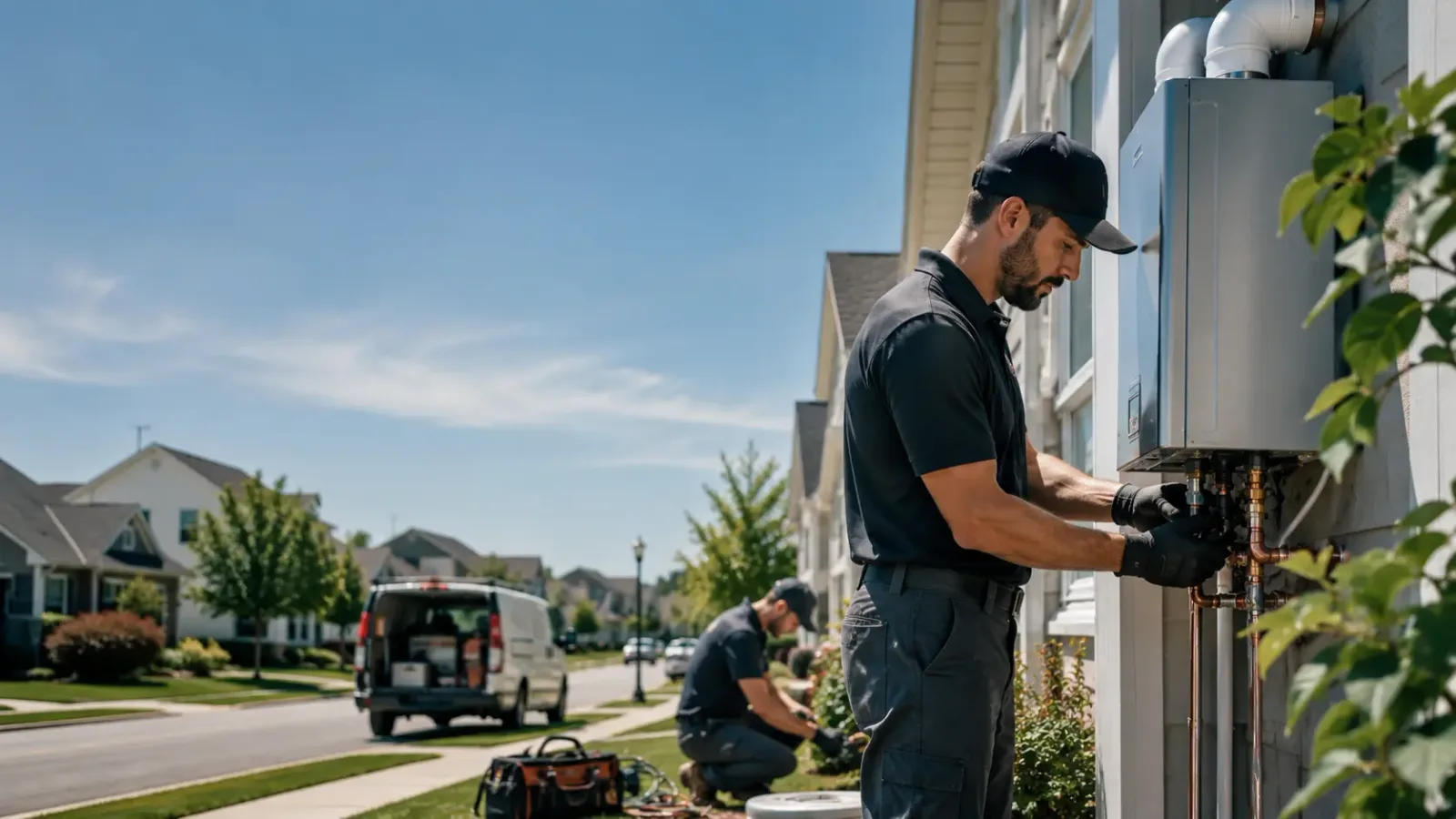 Tankless Water Heater Installation in Poughkeepsie, AR
